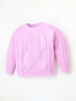 CHERRY CRUMBLE BY NITT HYMAN - Soft Gender Neutral Lavender Sweater