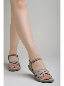 Shoetopia - Fashion & Comfortable Casual Grey Sandals For Girls
