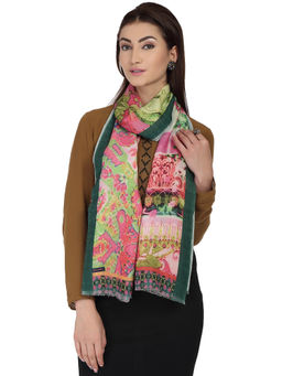 Shingora - Multicolor Wool Printed Stole Feels Like Magic Stole