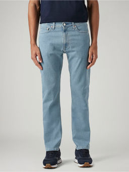 Levi's - Blue Cotton Solid Casual Jeans