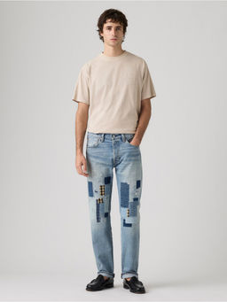 Levi's - Blue Cotton Solid Casual Jeans