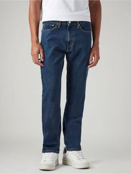 Levi's - Blue Cotton Solid Casual Jeans