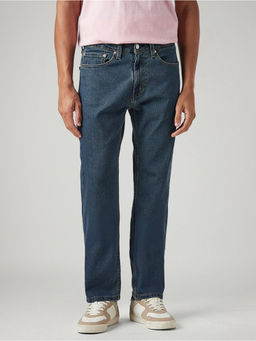 Levi's - Blue Cotton Solid Casual Jeans