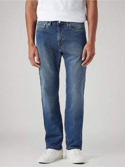 Levi's - Blue Cotton Solid Casual Jeans