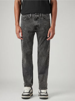 Levi's - Charcoal Cotton Solid Casual Jeans