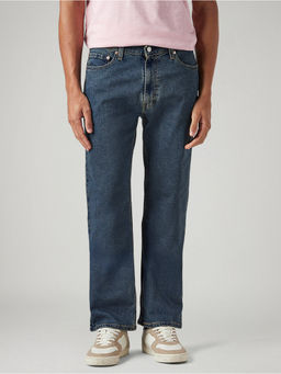 Levi's - Blue Cotton Solid Casual Jeans