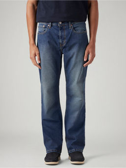 Levi's - Blue Cotton Solid Casual Jeans