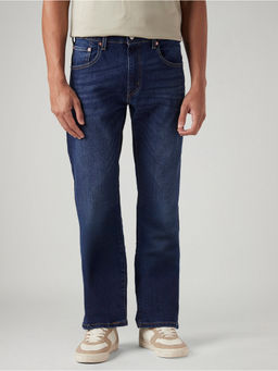 Levi's - Blue Cotton Solid Casual Jeans