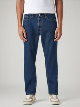 Levi's - Blue Cotton Solid Casual Jeans