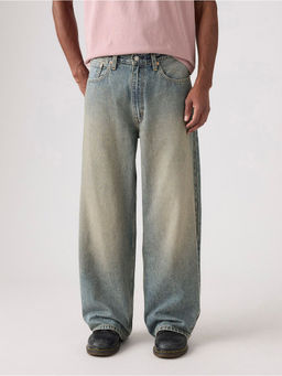 Levi's - Blue Cotton Solid Casual Jeans