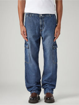 Levi's - Blue Cotton Solid Casual Jeans