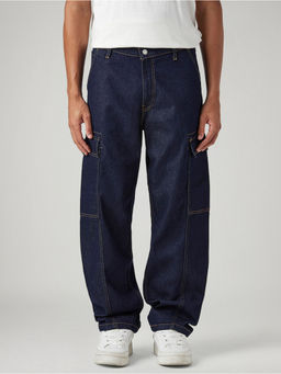 Levi's - Blue Cotton Solid Casual Jeans