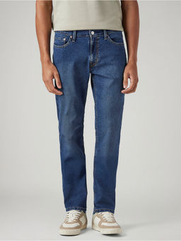 Levi's - Blue Cotton Solid Casual Jeans