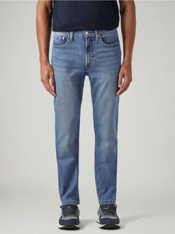 Levi's - Blue Cotton Solid Casual Jeans