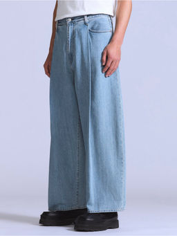 Levi's - Blue Cotton Solid Casual Jeans