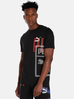 Puma - Classics Gen Mens Black T-shirt