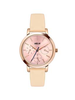 Helix - Analog Pink Dial Women Watch-TW024HL35