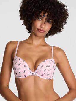 Victoria's Secret - Wear Everywhere Super Push-Up Bra Black
