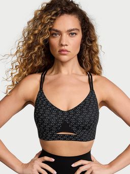 Victoria's Secret - Vsx Elevate Strappy-Comfort Sports Bra Black