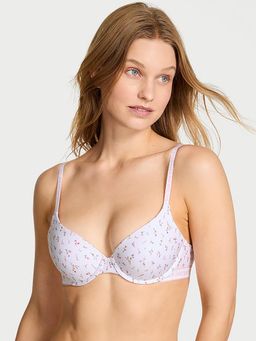 Victoria's Secret - The T-Shirt Lightly Lined Cotton Demi Bra White