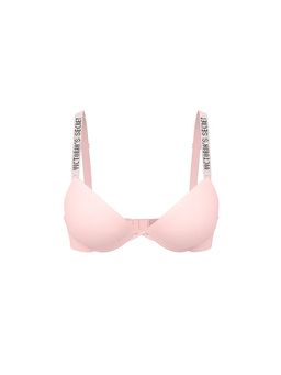 Victoria's Secret - Very Sexy Logo Shine Strap Lightly Lined Low-Cut Demi Bra Pink