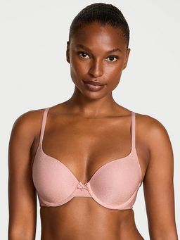 Victoria's Secret - Perfect Shape Shimmer Push-Up Bra Pink