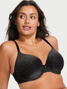 Victoria's Secret - Shimmer Lightly Lined Full Coverage Bra Black