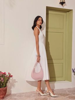 MIRAGGIO - Laurie Hobo Handbag - Pink (S)