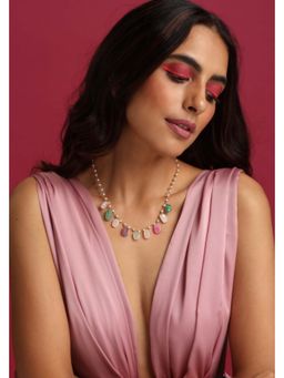 SWABHIMANN - Rachel Multicolour Pearl Necklace