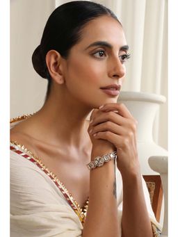 SWABHIMANN - Luza White Polki Bracelet