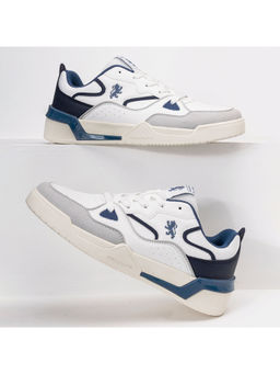 Red Tape - Solid White and Blue Sneakers