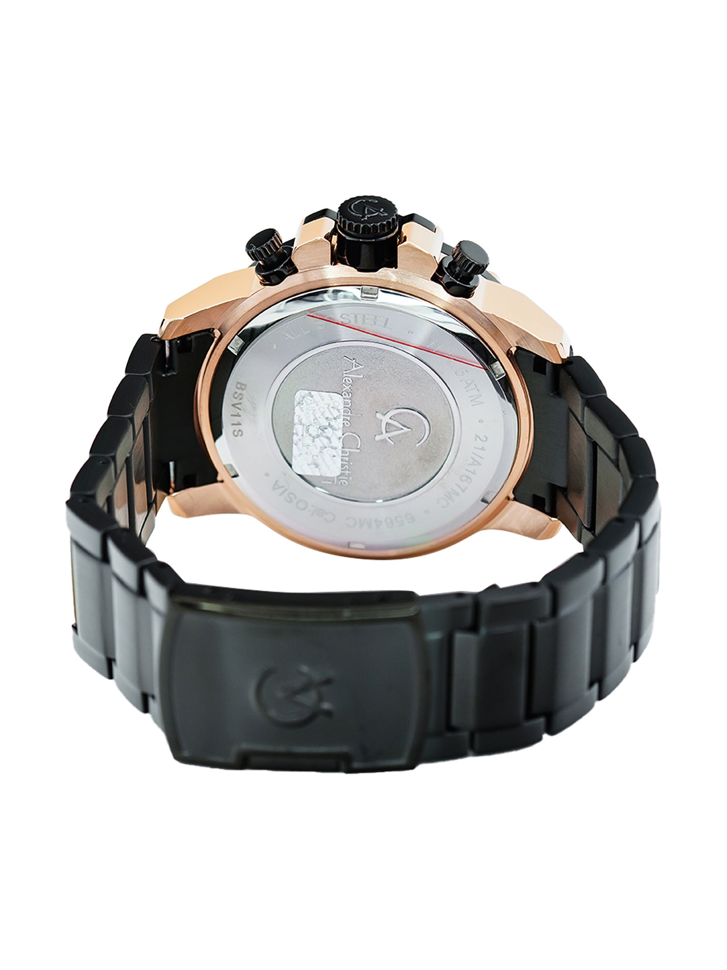 Buy Alexandre Christie AC 6564 MCL Chronograph for Men - Black