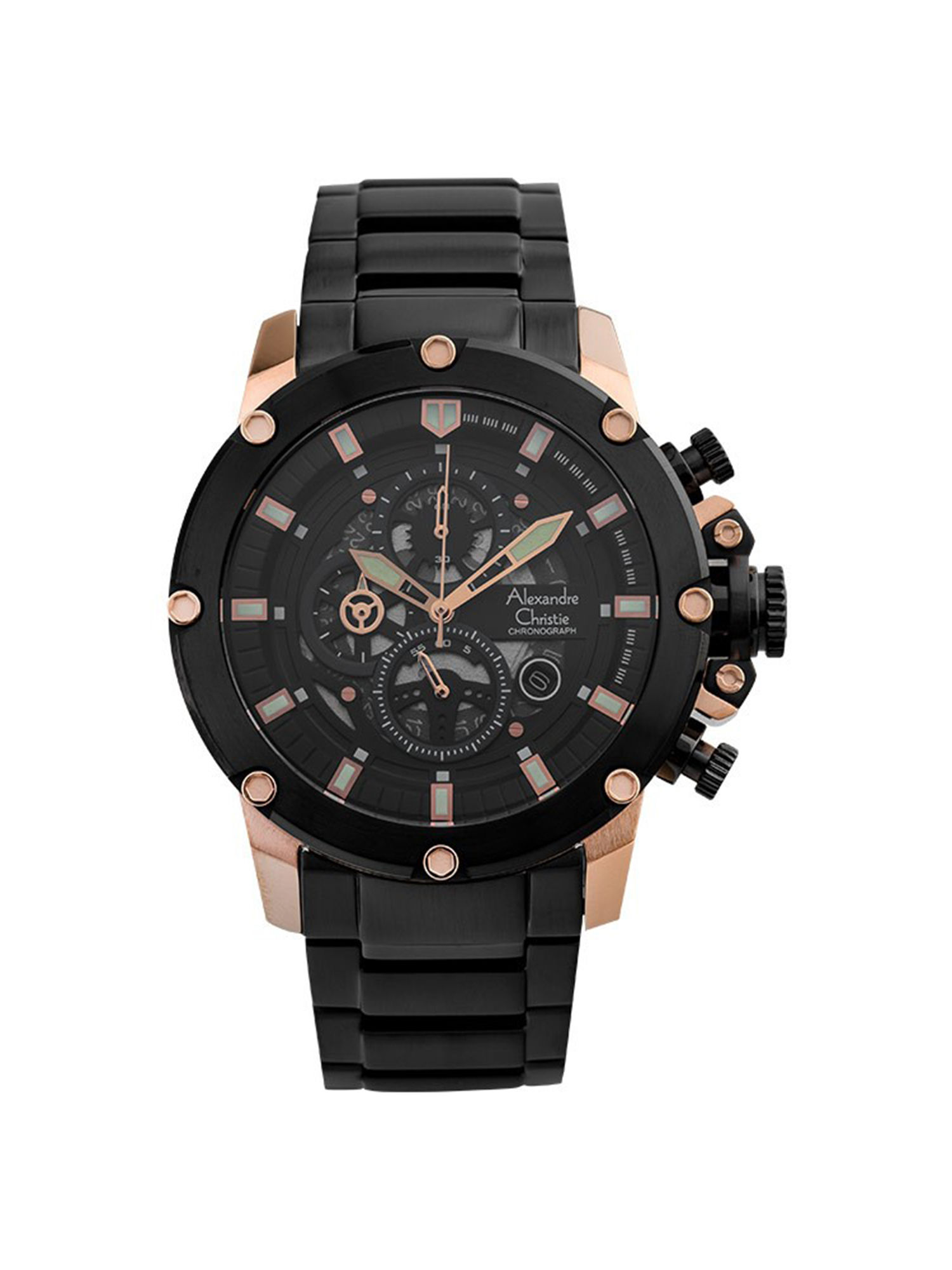 Blue Ash様 リクエスト 3点 まとめ商品 Buy Alexandre Christie AC 6564 MCL Chronograph for Men - Black