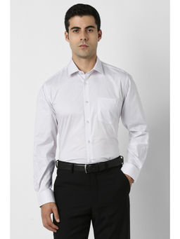 Van Heusen - White Polka Dots Shirt