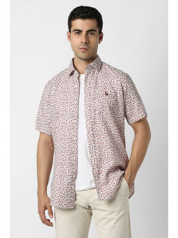 Van Heusen - Pink Printed Shirt