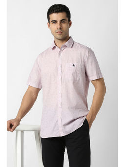 Van Heusen - Pink Printed Shirt