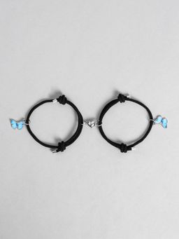 EL REGALO - Kids Bracelets Unisex Colors and Designs Blue (Set of 2)