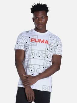 Puma - Clear Out Mens White T-shirt