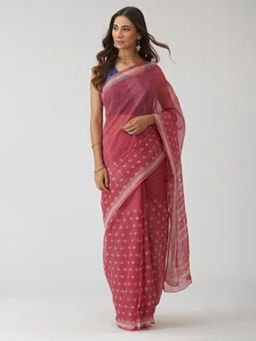 Fabindia - Cotton Silk Kota Printed Sari