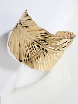 Kazo - Leaf Design Gold Bracelet