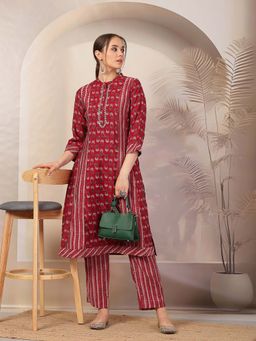 Nayam by lakshita - Women Floral Print Kurta and Palazzo Co-Ord (Set of 2)