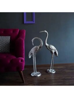 Folkstorys - Silver Whooping Grus- Set Of 2