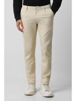 Van Heusen - Men Beige Dark Wash Slim Fit Jeans