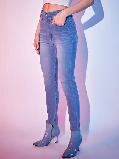 Narrow Denim Blue Jean