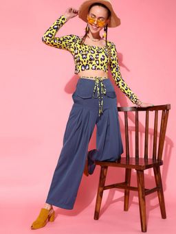 STREET 9 - Women Yellow Crop Top