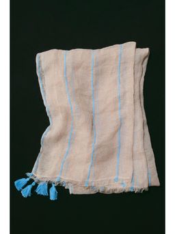 H&M - Women Beige Linen Scarf