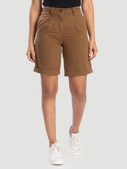Bene Kleed - Women Bermuda Brown Shorts