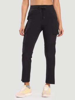 Bene Kleed - Black Women Lightweight Elasticated Waistband Cargo Pant