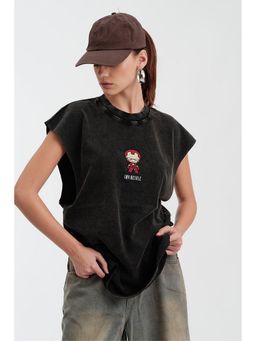 Bonkers Corner - Women Graphic Toon Iron Man Tank Top