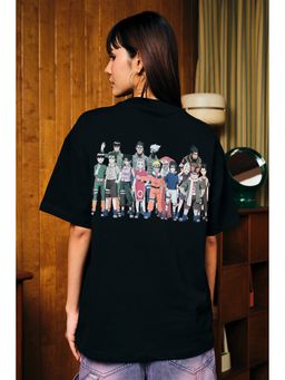 Bonkers Corner - Women Black Shinobi Rookies Oversized T-Shirt